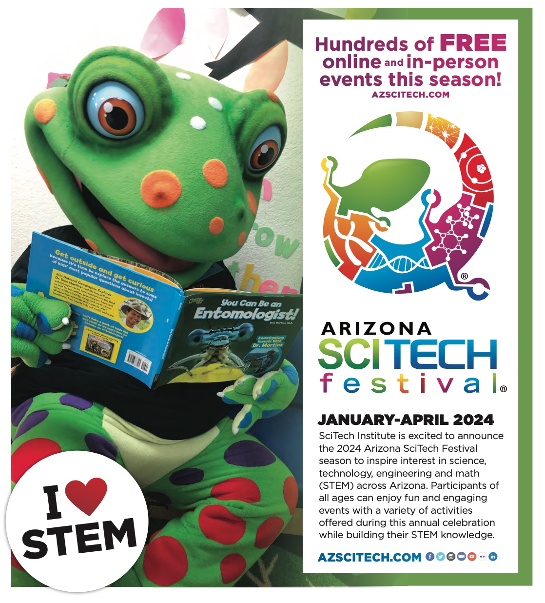 Arizona SciTech Festival: january - April 2024